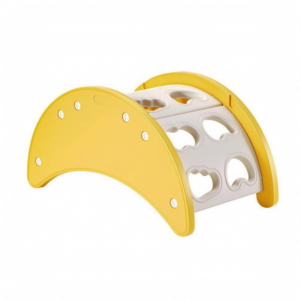 Simhoa Moon-Shaped Rocking Arch | Climbing Arch, Developmental Learning, Toy, for Playroom, Nursery, Kids, Green