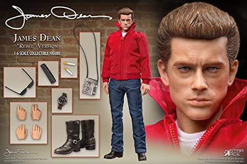 Star Ace Toys James Dean (Rebel Version) 1:6 Scale Collectible Action Figure, Multicolor