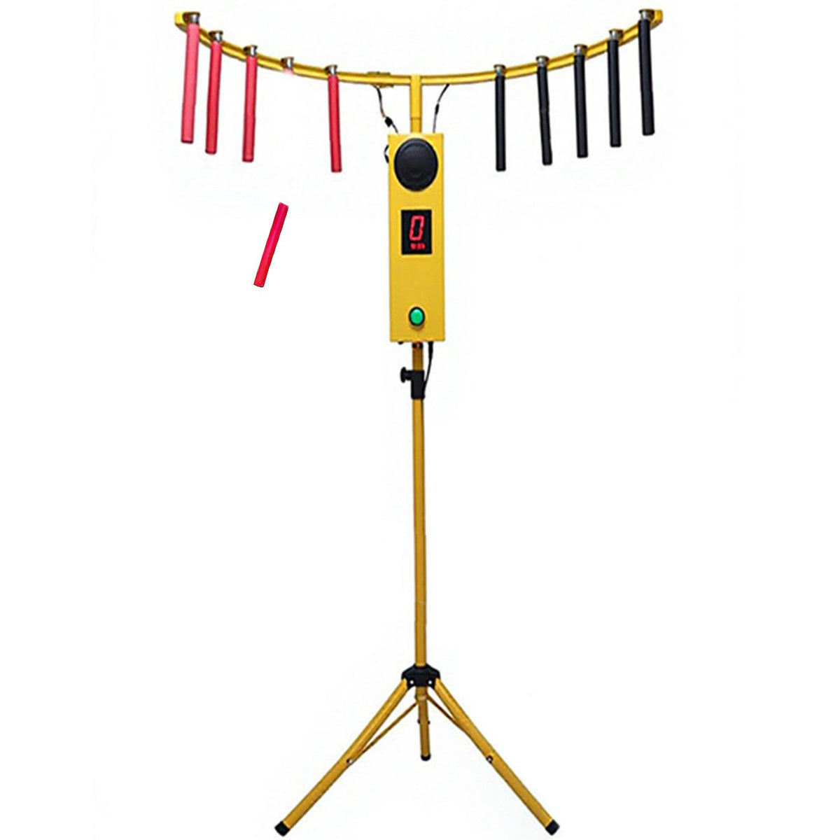 Falling Catching Sticks Game Machine,Sturdy Metal Frame Black