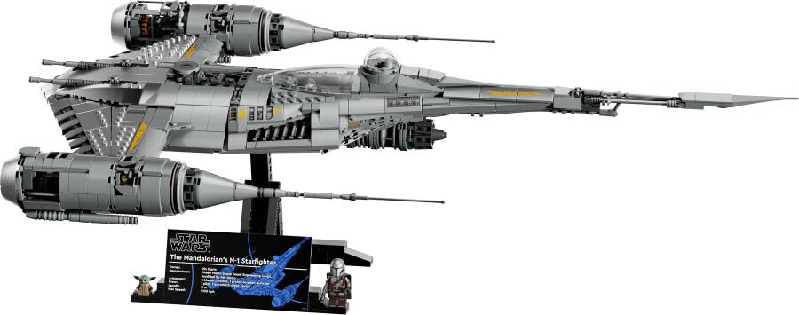 Lego Star Wars Mandalorian N-1 Starfighter 75442 Toy for Men and Women