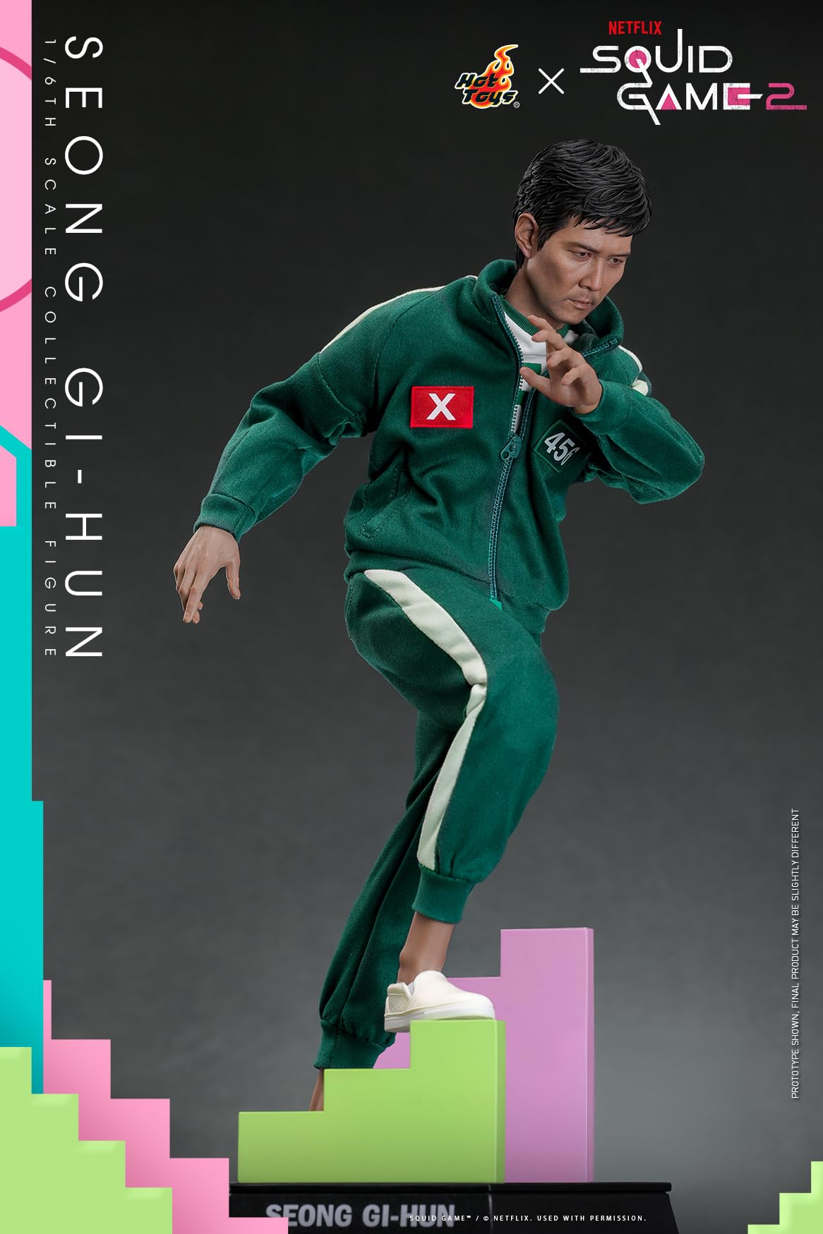 ホットトイズ(Hot Toys) TV Masterpiece Squid Game Song Gi-Fun 1/6 Scale Figure