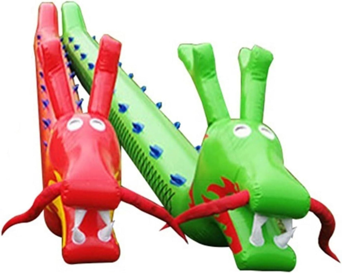 Multiplayer Lawn Games Inflatable Toys Outdoor Carnival Party 2 Sets(4 Seats)