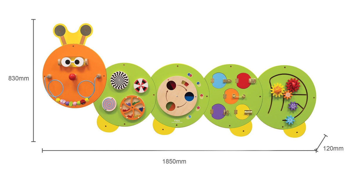 VIGA 44557 Wall Toy-Caterpillar