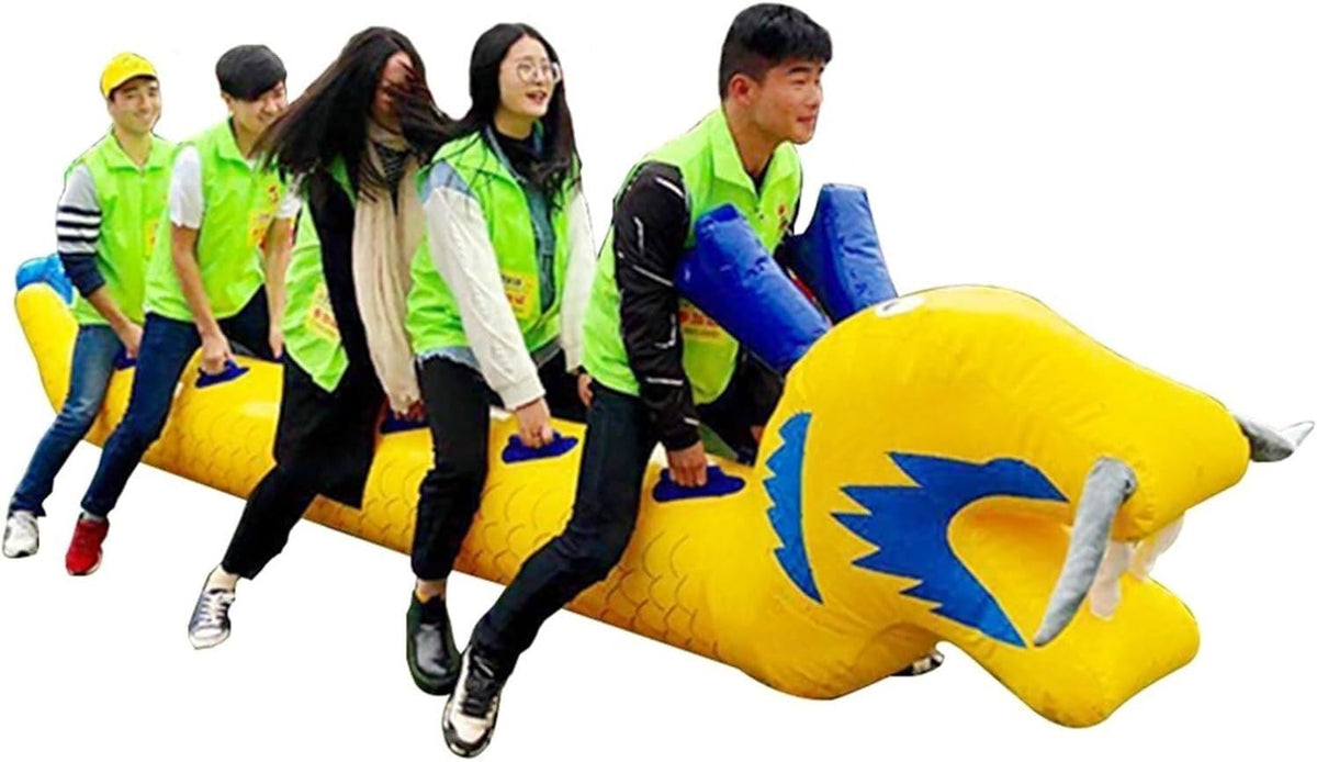 Team Collaboration Toy Outdoor Adventure Lawn Games Inflatable Dragon Boat(8 Seats)