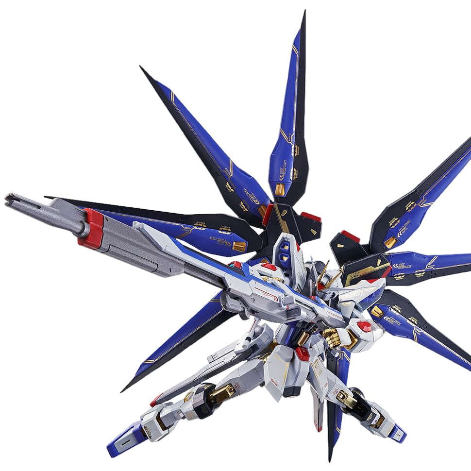 Metal Robot Spirits Mobile Suit Gundam SEED DESTINY Strike Freedom Gundam 20th Anniversary Version, Approx. 5.5 inches (140 mm), ABS & PVC & Die Cast Pre-painted Action Figure