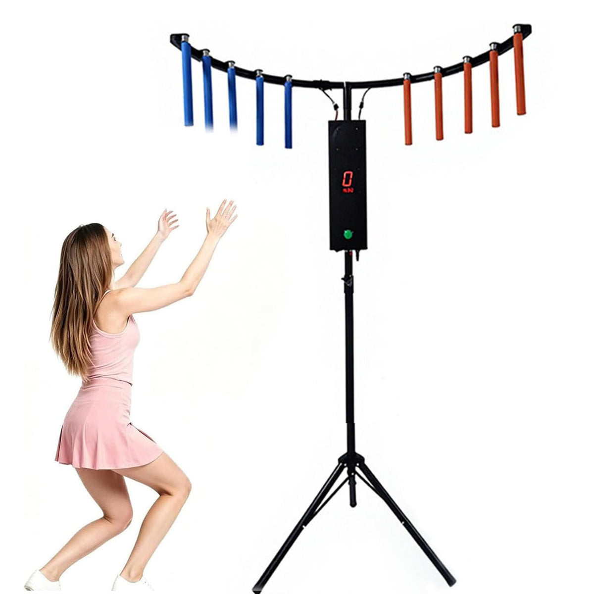 Hand Eye Coordination Training Stick Machine Yellow