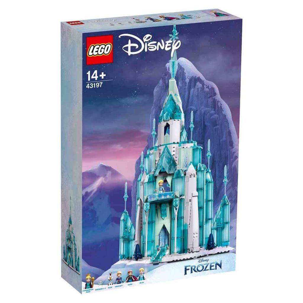 LEGO® Disney The Ice Castle 43197 Building Toy Kit;Inspires Independent Princess Play