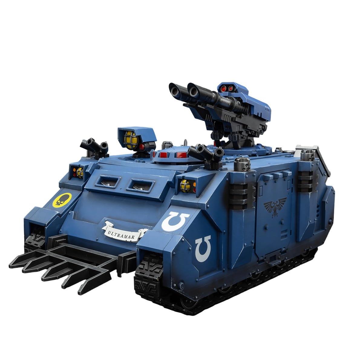 JOYTOY Warhammer 40K: Ultramarines Razorback with Laser Cannon Twin Action Figure 1:18 Scale