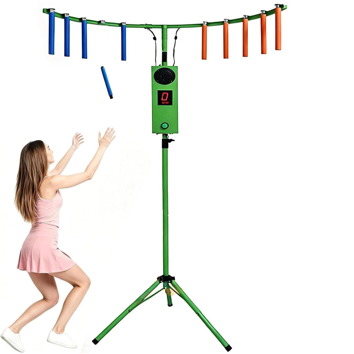 Hand Eye Coordination Training Stick Machine Yellow