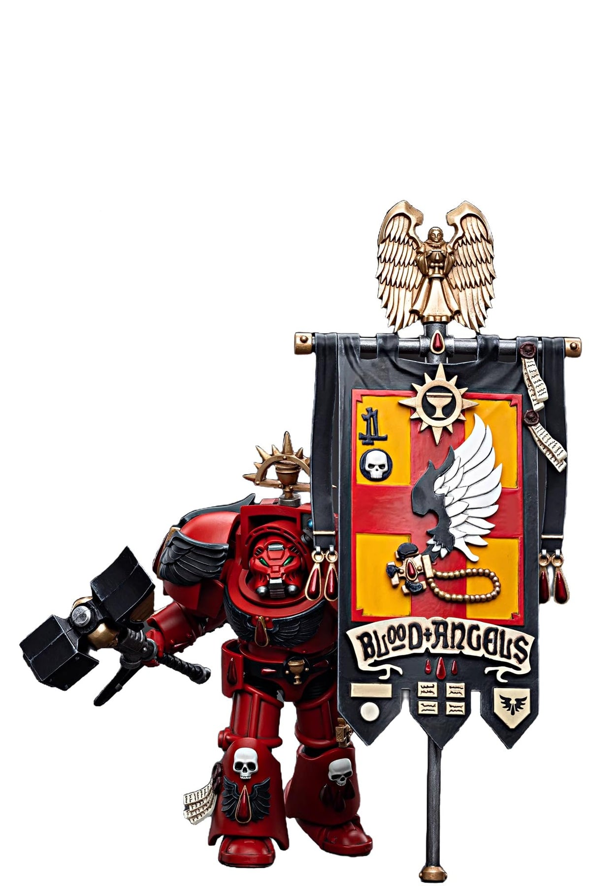 JOYTOY Warhammer 40K 1/18 Action Figures Blood Angels Assault Terminators Team Collectible Model