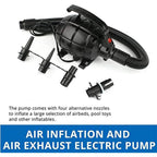 ,8.2 * 16.4ft/2.5 * 5m,Inflatable Water Launch Catapult with Air Pump, Floating Lake Jumping Pillow Pad, Inflatable Air Blob Game Cushion for Water Park, Outdoor Summer Water Sport Toy
