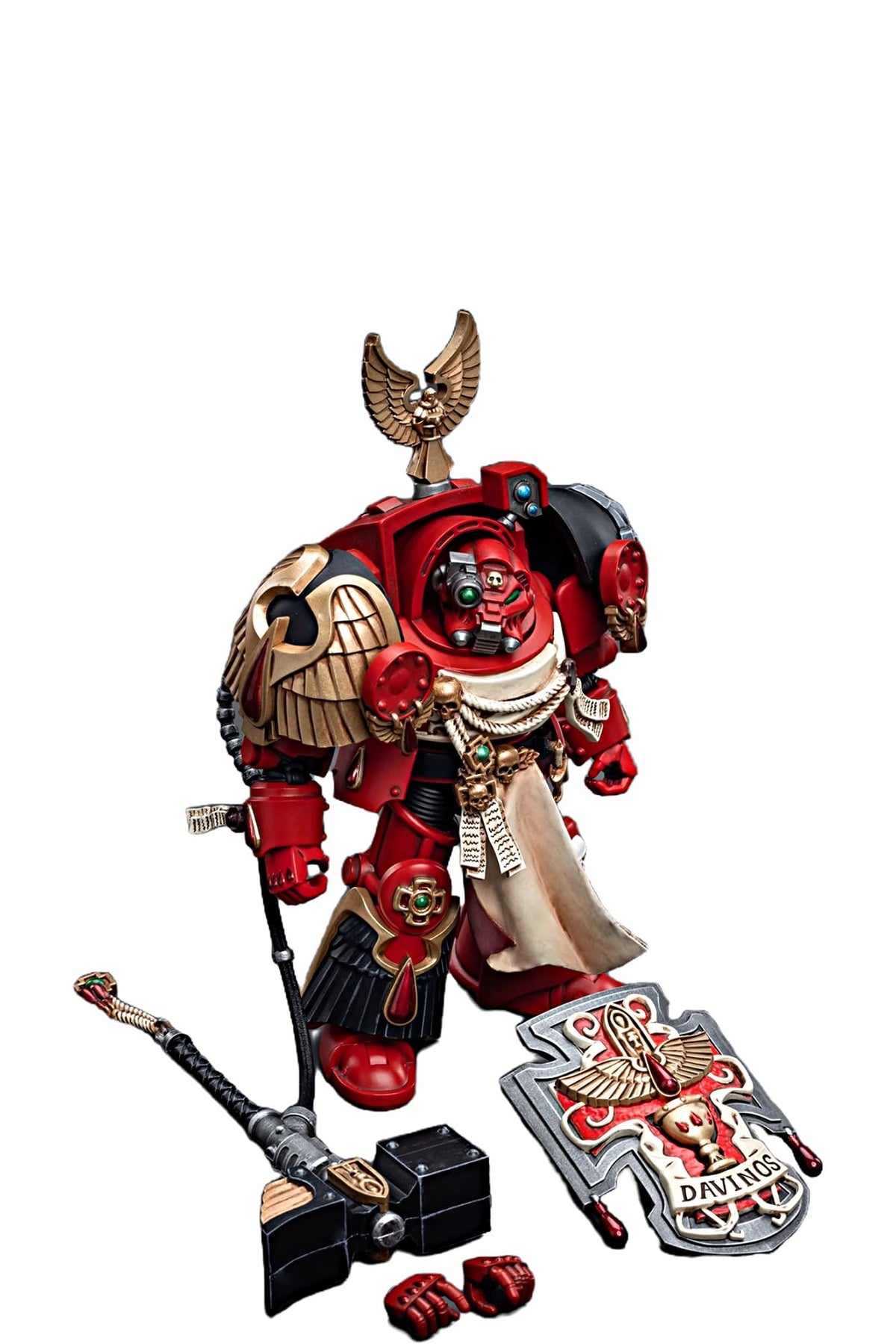 JOYTOY Warhammer 40K 1/18 Action Figures Blood Angels Assault Terminators Team Collectible Model