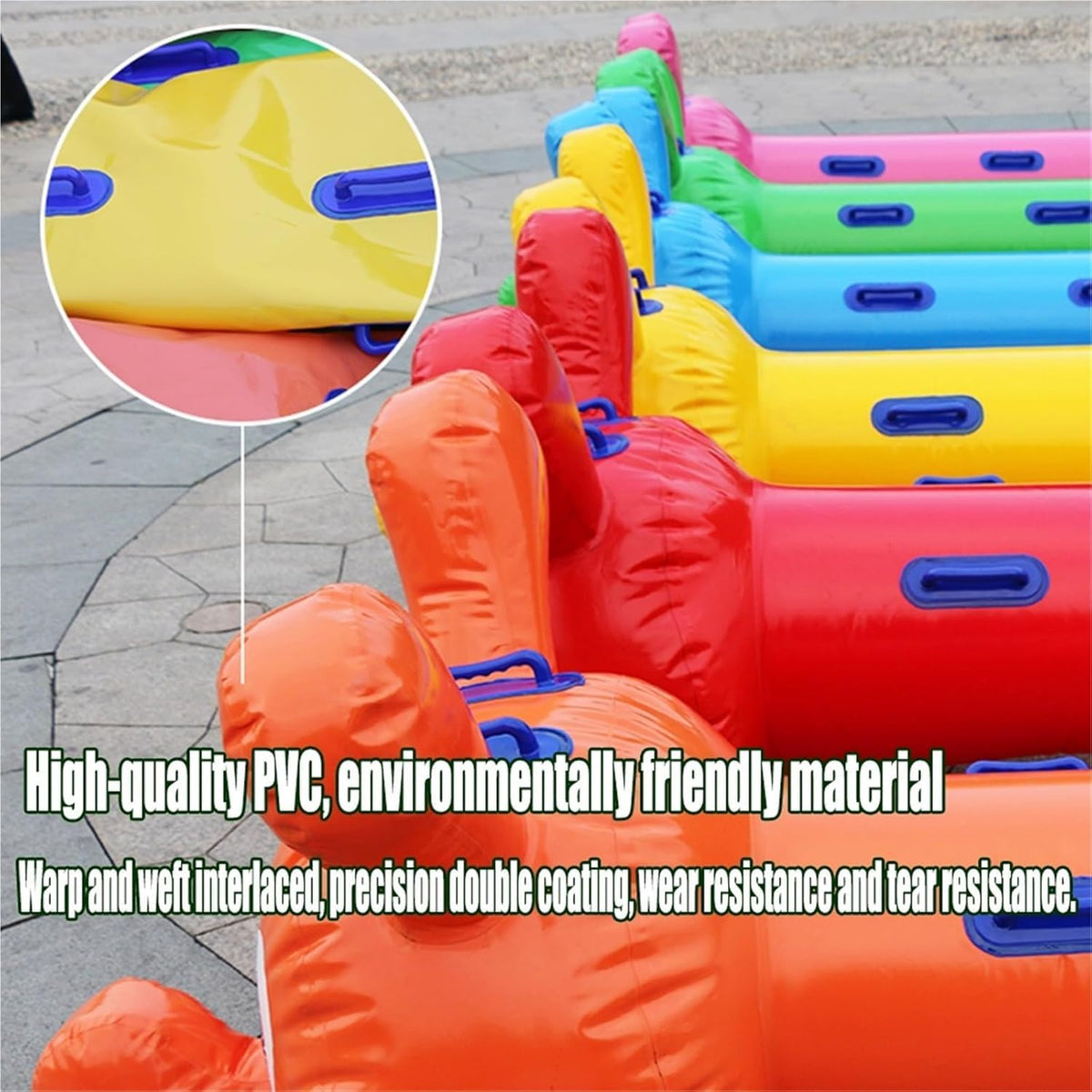 Outdoor Carnival Party Team Games Relay Race Toys Lawn Games 2-Piece Set(9 Seats)