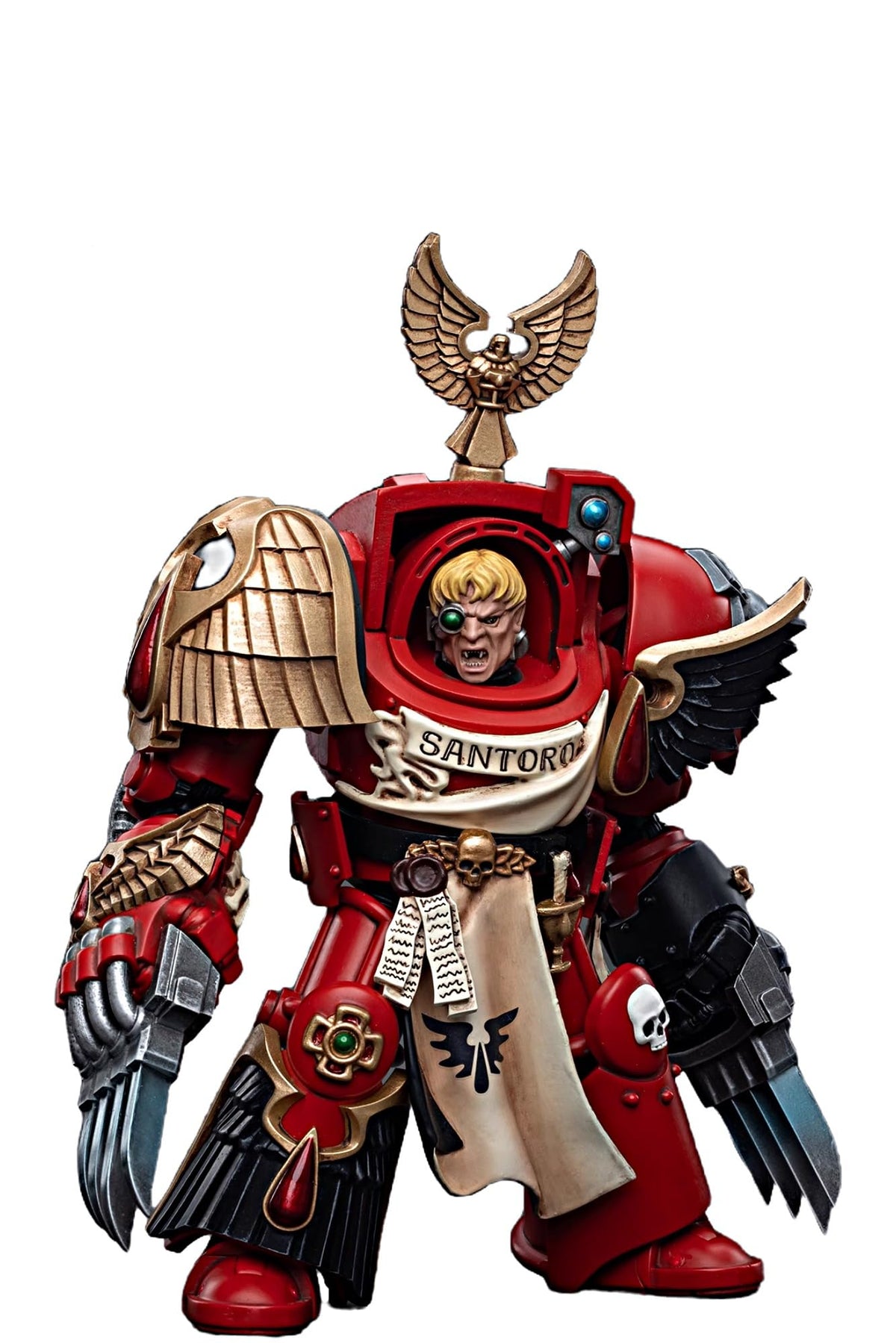 JOYTOY Warhammer 40K 1/18 Action Figures Blood Angels Assault Terminators Team Collectible Model
