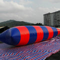 ,8.2 * 16.4ft/2.5 * 5m,Inflatable Water Launch Catapult with Air Pump, Floating Lake Jumping Pillow Pad, Inflatable Air Blob Game Cushion for Water Park, Outdoor Summer Water Sport Toy