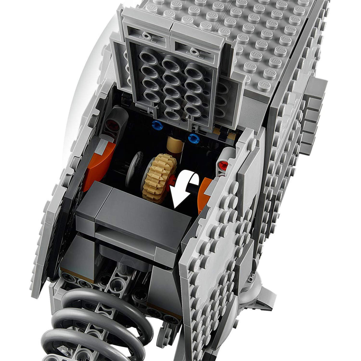LEGO Star Wars AT-AT Walker 75288 Building Toy, 40th Anniversary Collectible Figure Set, Room Décor, Gift Idea for Kids, Boys & Girls with 6 Minifigures