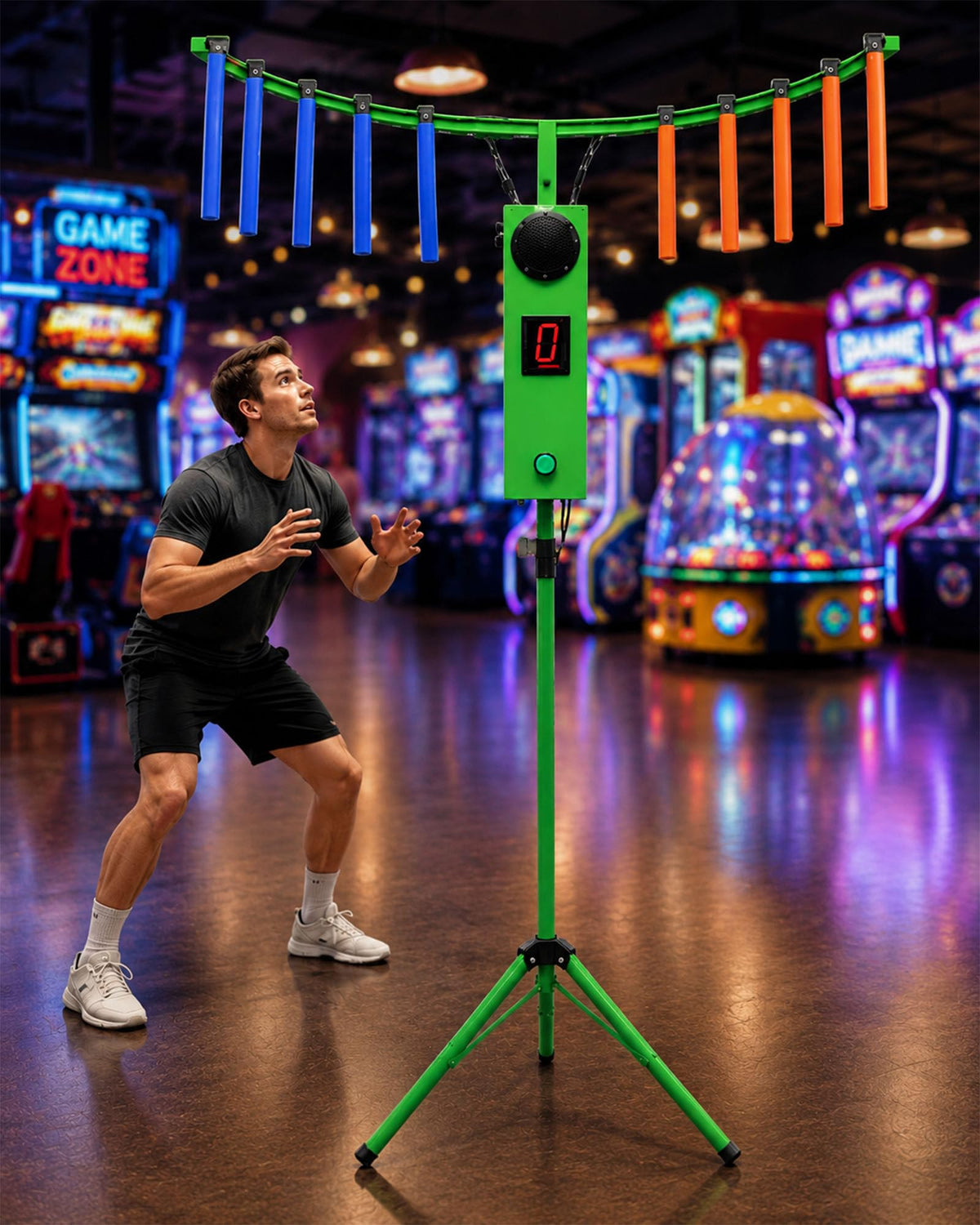 Mothdust Durable Commercial Base Catching Stick Game Machine Arcade Toy