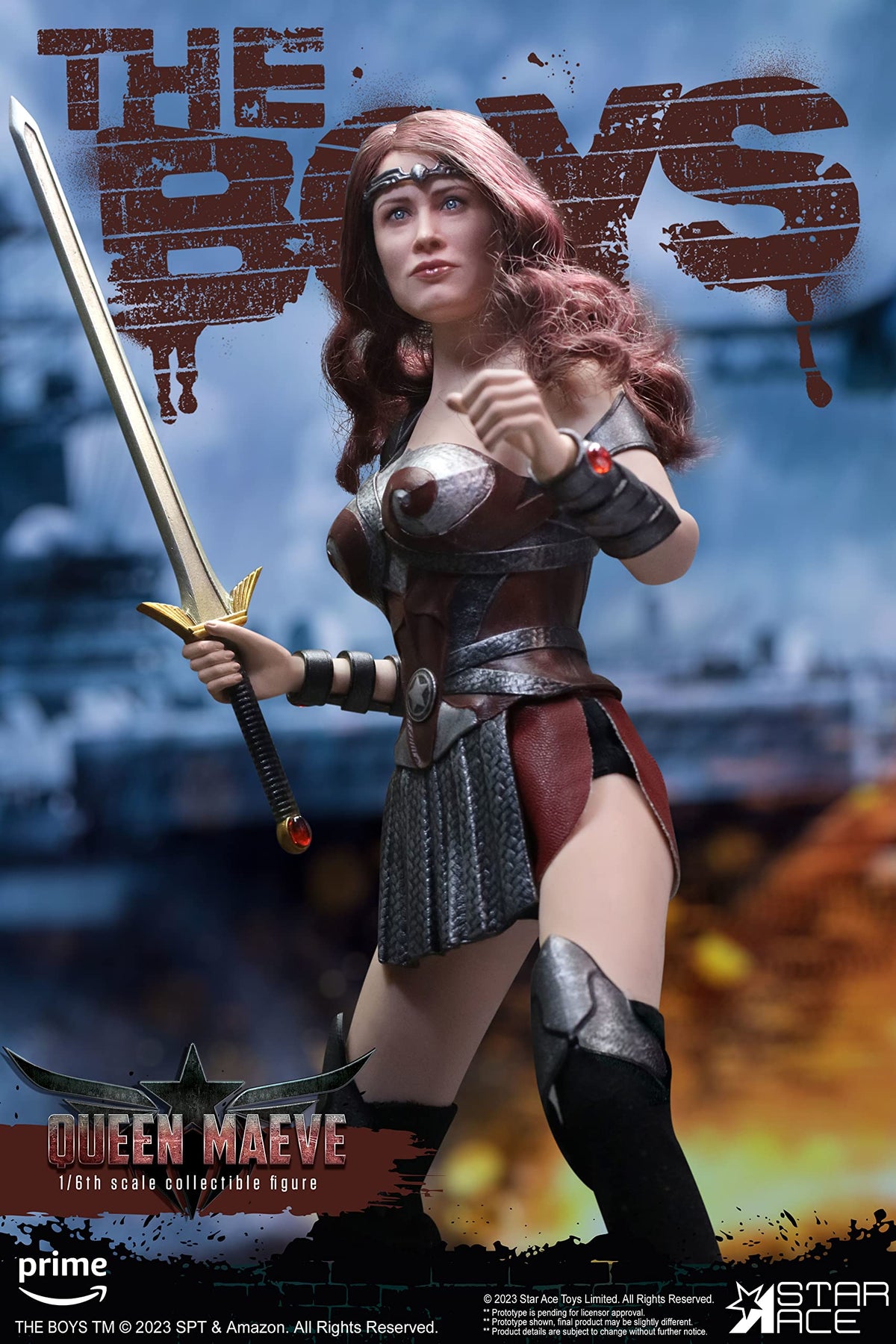 Star Ace Toys The Boys Season 2: Queen Meave 1:6 Scale Action Figure