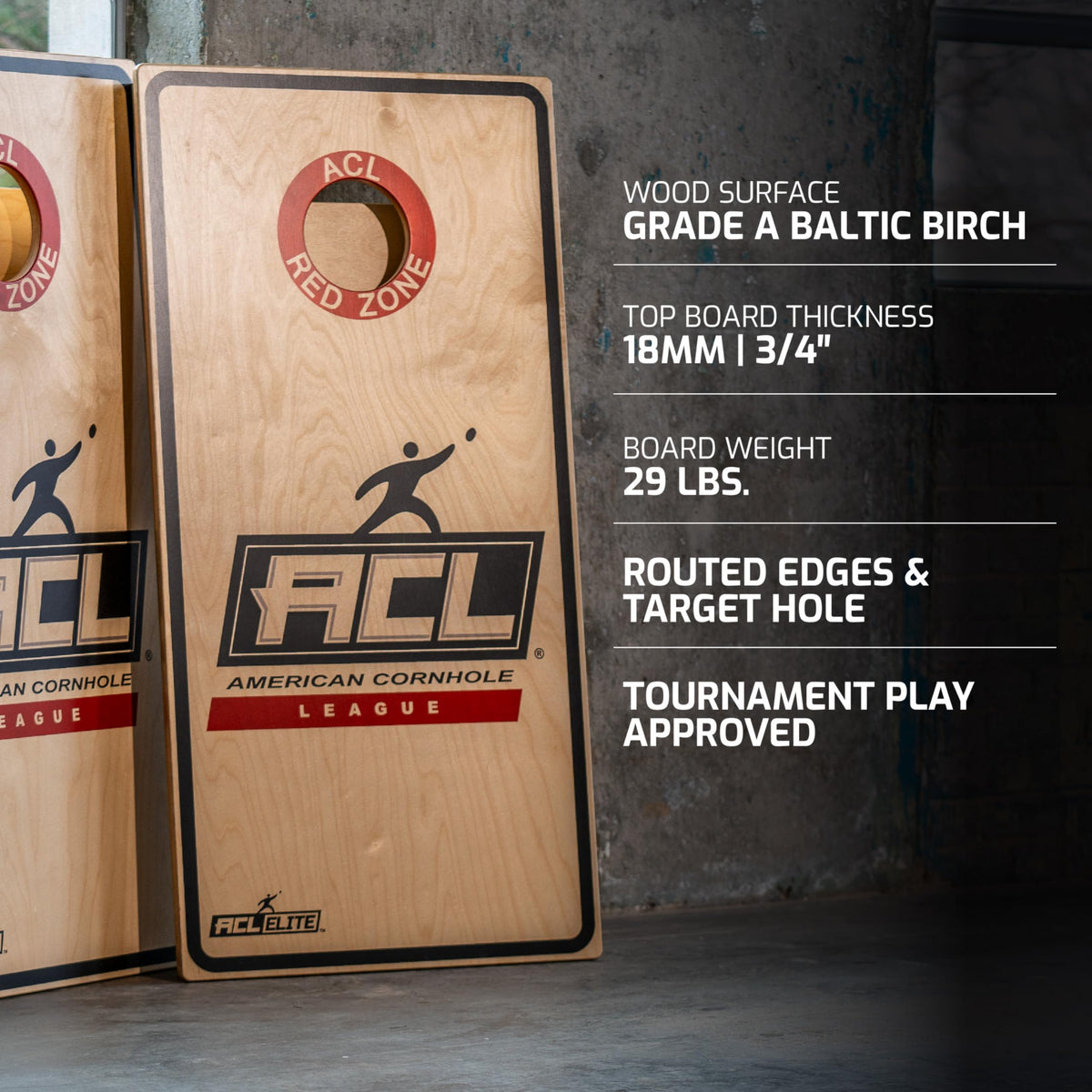 Victory Tailgate ACL® Elite 2x4 Cornhole Board - Proprietary 4-Step ACL Top-Coat Finish