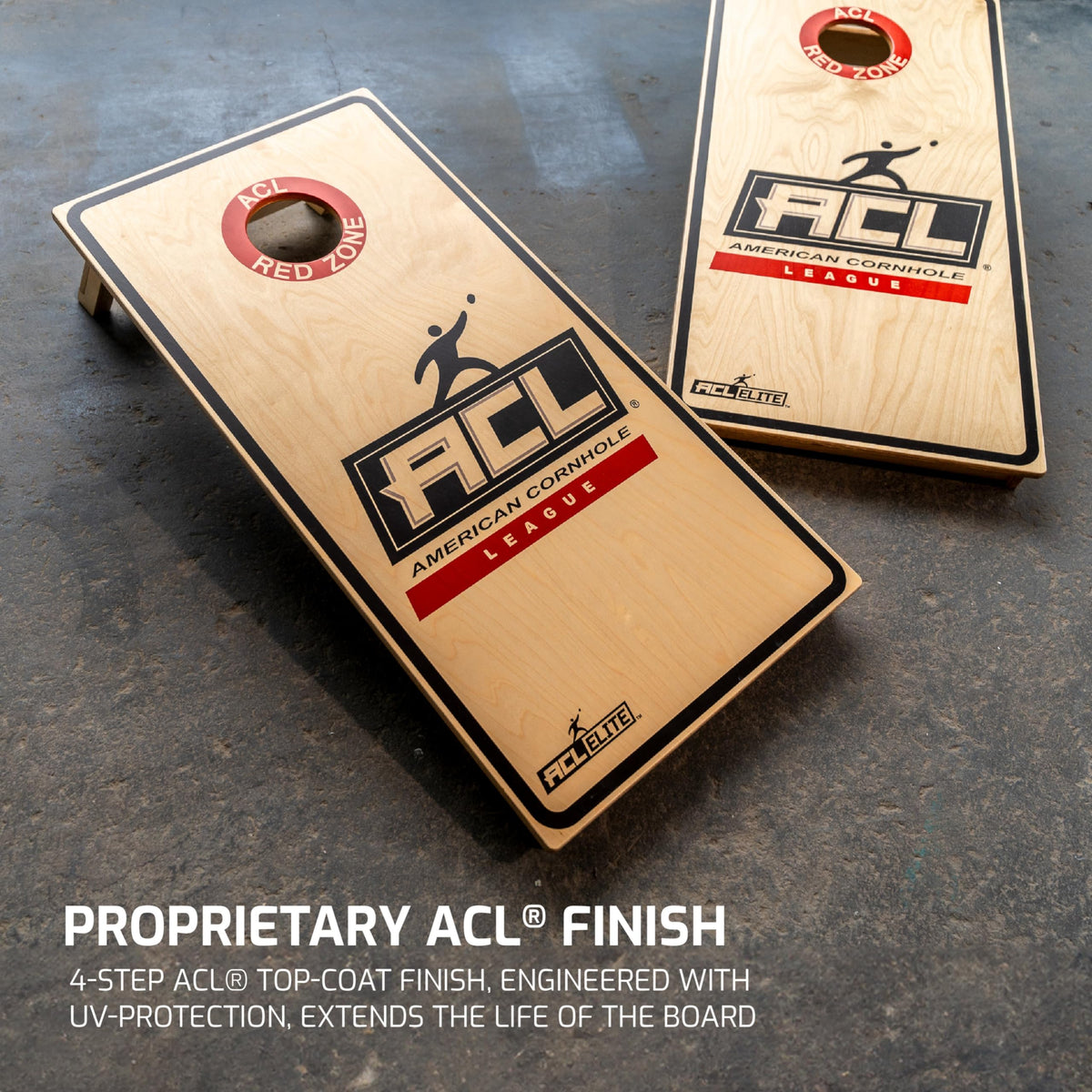 Victory Tailgate ACL® Elite 2x4 Cornhole Board - Proprietary 4-Step ACL Top-Coat Finish