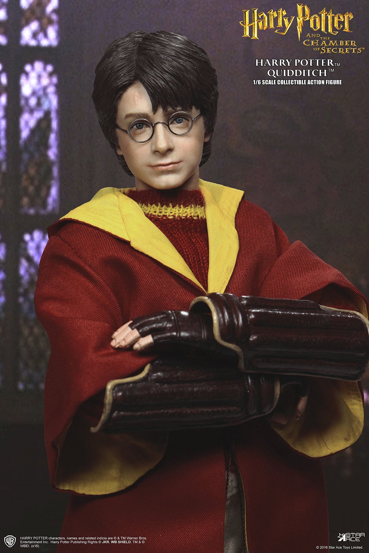 Star Ace Toys Harry Potter & The Chamber of Secrets: Harry Potter Quidditch Version Action Figure (1:6 Scale)