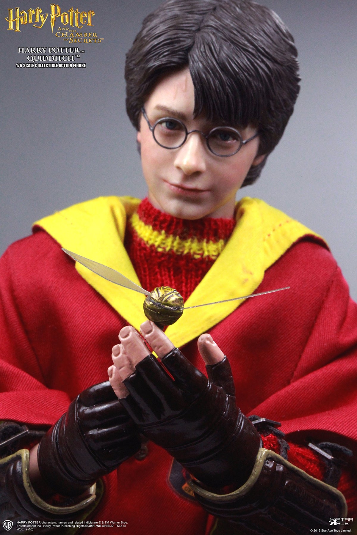 Star Ace Toys Harry Potter & The Chamber of Secrets: Harry Potter Quidditch Version Action Figure (1:6 Scale)