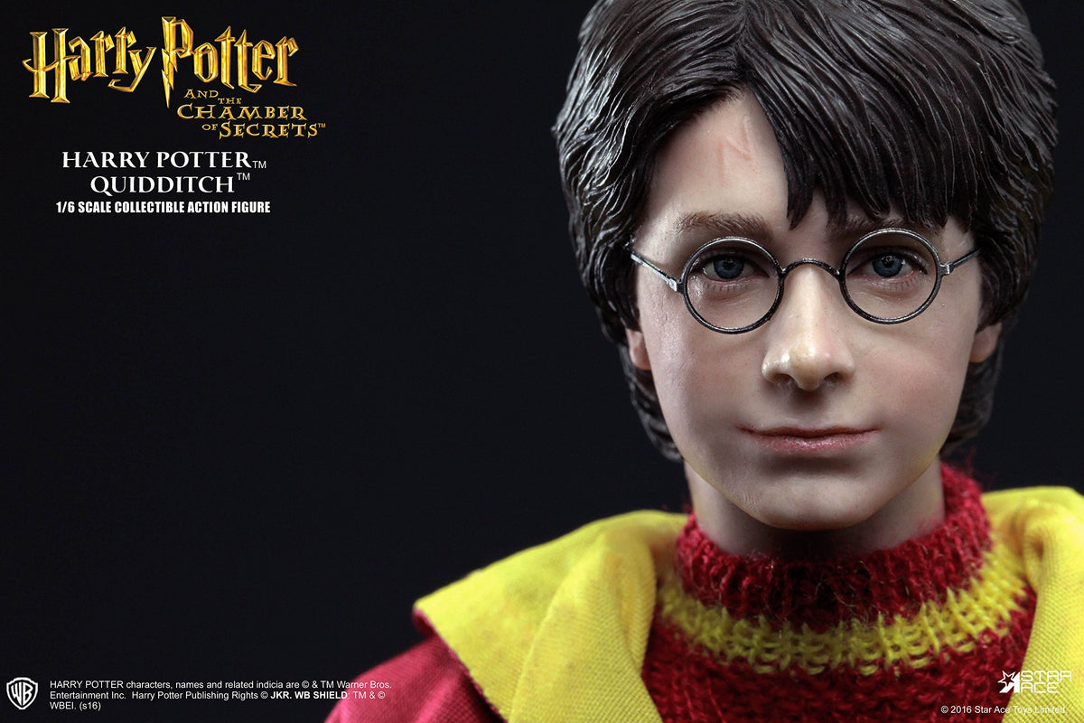 Star Ace Toys Harry Potter & The Chamber of Secrets: Harry Potter Quidditch Version Action Figure (1:6 Scale)